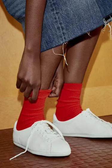 Кожаные кроссовки- Заказать в России