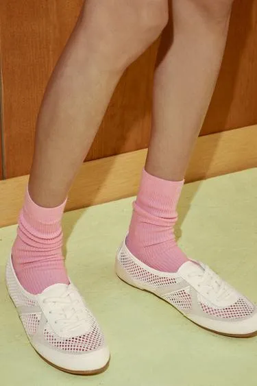 Кроссовки из сетчатой ткани- Заказать в России