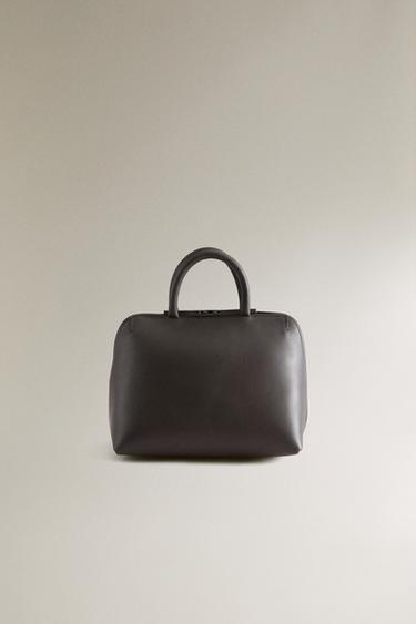 Zara Мини сумка из кожи