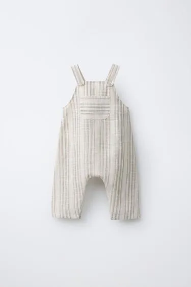 Длинный комбинезон в полоску- Заказать в России