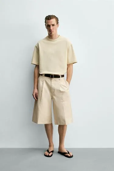 Толстовка свободного кроя с короткими рукавами