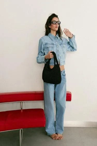 Плетеная сумка-шопер- Заказать в России