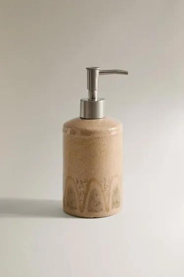 Диспенсер для жидкого мыла из терракоты