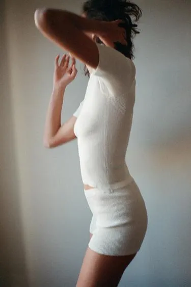 Шорты в рубчик