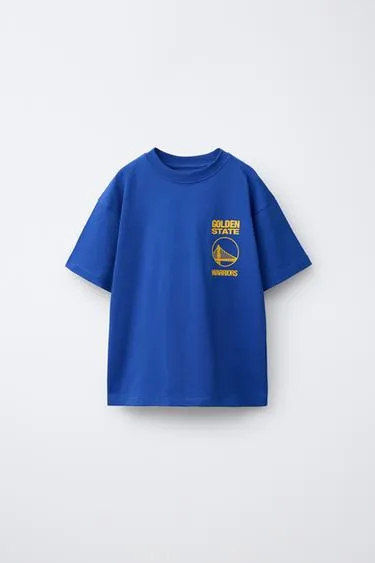 Футболка с принтом Nba - Golden State Warriors- Заказать в России