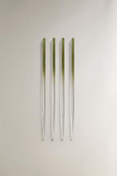 Zara Набор стеклянных палочек с эффектом градиента