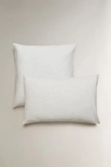 Детская наволочка в горошек