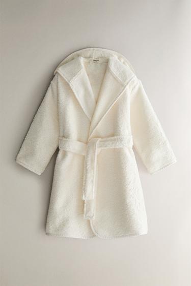 Zara Детский халат в горошек купить с доставкой.