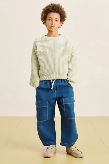 Свитер с круглым вырезом 16