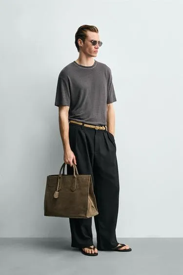 Кожаная сумка- Заказать в России