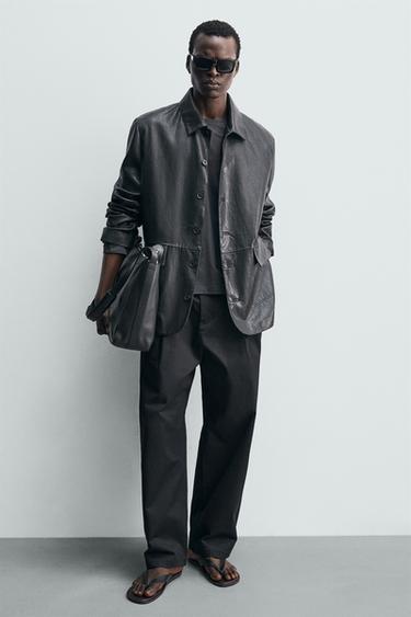 Zara Кожаная сумка