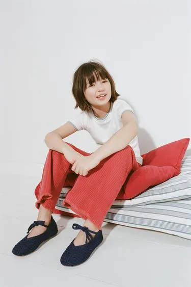 Балетки крючком с завязками- Заказать в России