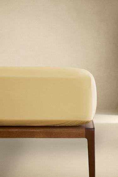 Zara Простынь с резинкой из сатина | высотой 40 см (300 ниток)