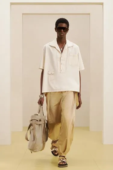 Хлопковая сумка zara