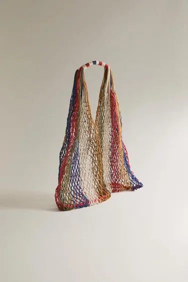 Сетчатая сумка-тоут- Заказать в России