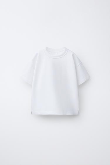 Zara Однотонная футболка
