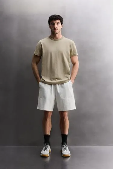 Джоггеры-шорты из хлопка 9 - Заказать в России