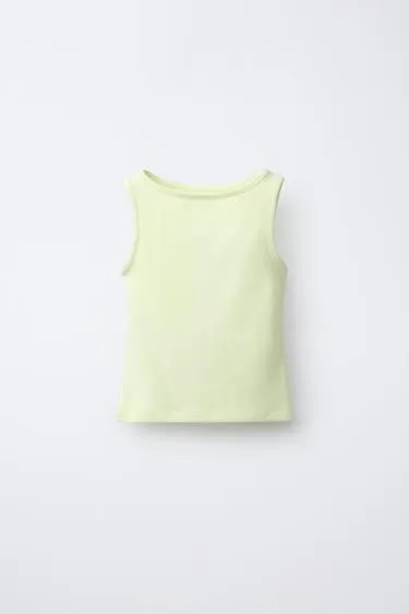 Однотонный топ из модала