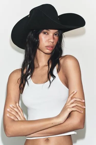 Панама из саржи с широкими полями- Заказать в России