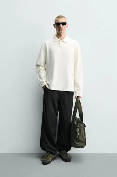 Брюки-парашют Relaxed Fit