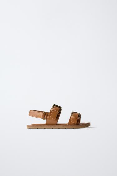 Zara Сандалии с пряжками купить с доставкой.