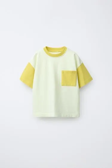 Футболка в стиле колор-блок