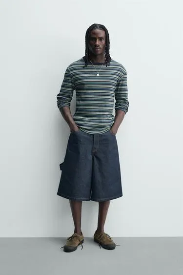 Джинсовые шорты с вышивкой- Заказать в России