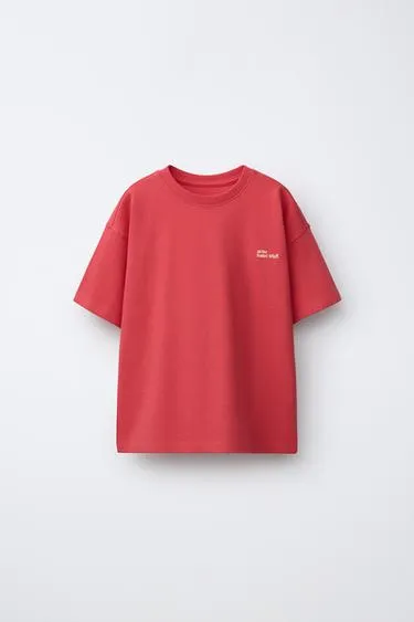 Футболка Heavy Weight с вышитой надписью