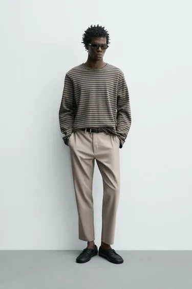 Брюки чинос из эластичной ткани