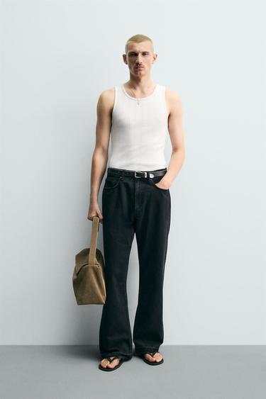 Майка в рубчик