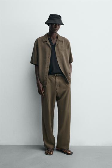 Струящиеся брюки Relaxed Fit