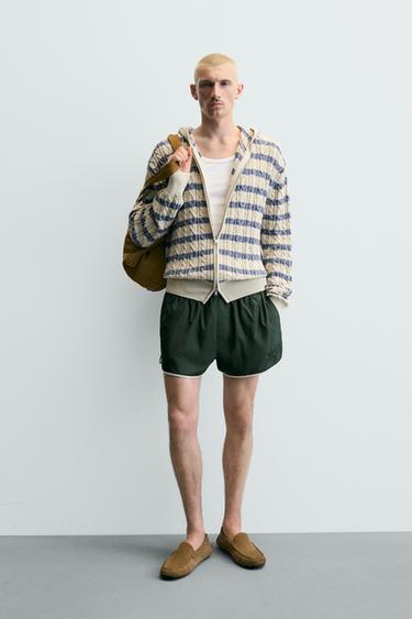 Кардиган с косами и капюшоном- Заказать в России