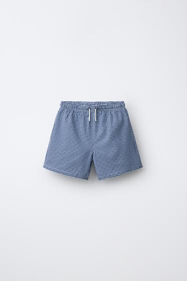 Zara Плавки 6-14 лет в клетку виши