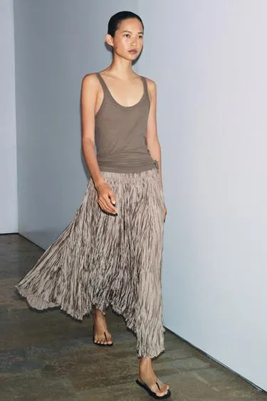 Длинная плиссированная юбка — Zw Collection- Заказать в России