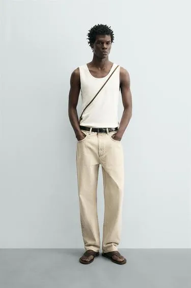 Майка в рубчик