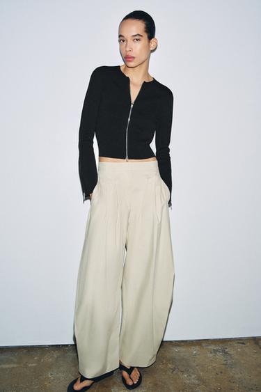 Zara Кардиган с молниями купить с доставкой.