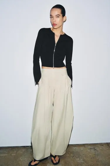 Кардиган с молниями- Заказать в России