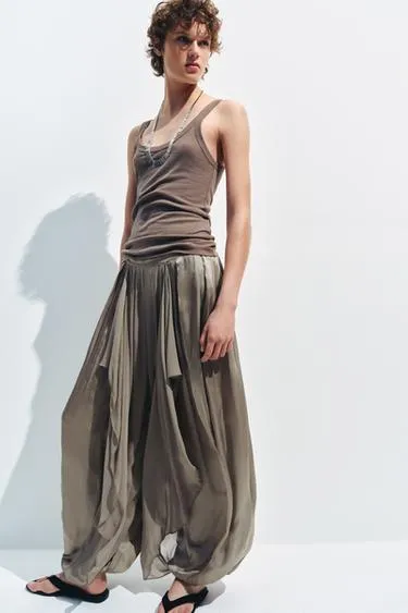 Брюки-шары с воланами — Zw Collection