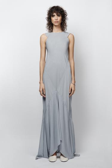 Zara Платье с воланами — ZW лимитированная серия