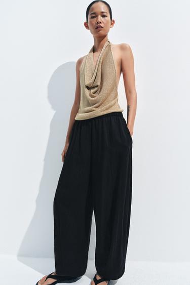 Zara Брюки BARREL — ZW COLLECTION