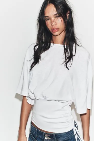 Топ из фламе с поясом- Заказать в России