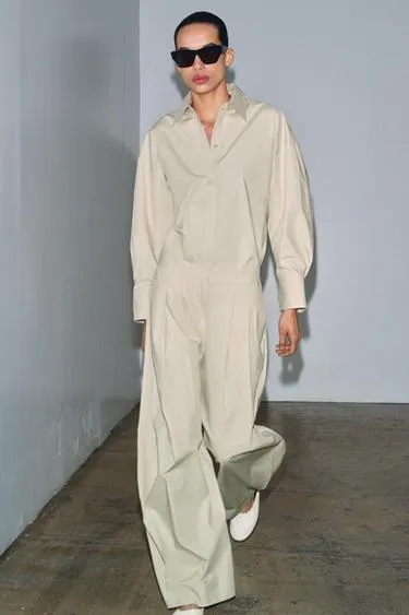 Брюки с защипами Zw лимитированная серия