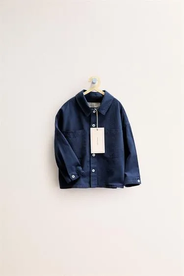 Рубашка в клетку из хлопка и льна Zara «Timeless»