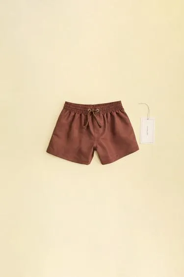 Zara Timeless - однотонные плавки-бермуды