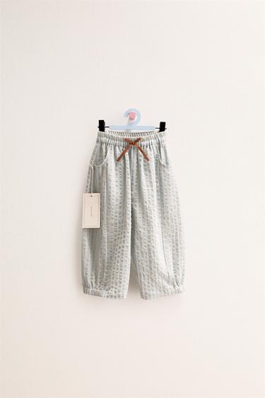 Zara ZARA «TIMELESS» — мешковатые брюки в полоску купить с доставкой.