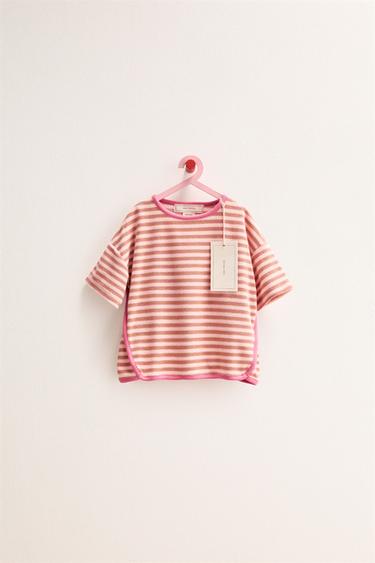 Zara ZARA «TIMELESS» - футболка с полосатым полотенцем
