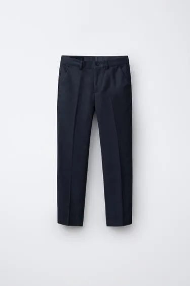 Брюки из хлопка и льна- Заказать в России