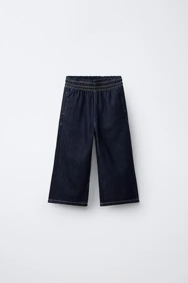 Джинсы Wide Leg- Заказать в России