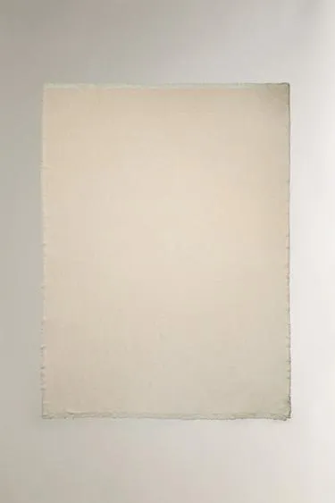 Плед из шениля с жаккардовым узором