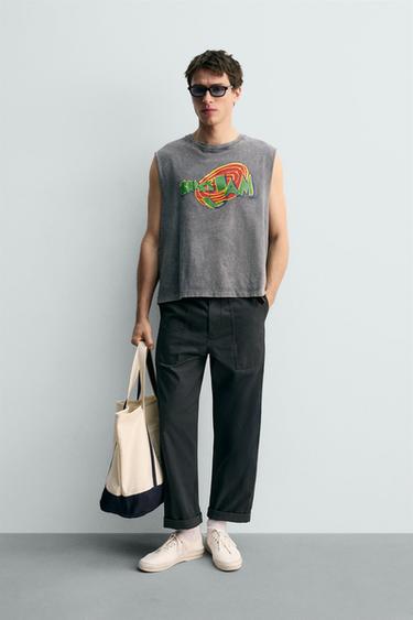 Zara Футболка свободного кроя SPACE JAM™  © X DYLANS купить с доставкой.